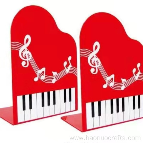 Musical notes piano violin book stand children's iron